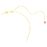 Idyllia ネックレス, フラワー, ピンク, ゴールドトーン・プレーティング - Swarovski, 5650569