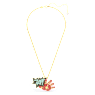 Iron Man © MARVEL pendant and brooch, Multicolored, Gold-tone plated - Swarovski, 5650575