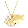 Iron Man © MARVEL pendant and brooch, Multicolored, Gold-tone plated - Swarovski, 5650575