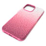 High smartphone case, Color gradient, iPhone® 14 Pro Max, Pink - Swarovski, 5650834
