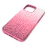 High smartphone case, iPhone® 13 Pro, Pink - Swarovski, 5650835