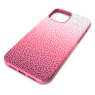 High smartphone case, iPhone® 13 Pro Max, Pink - Swarovski, 5650836