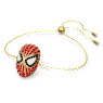 Braccialetto Marvel Spider-Man, Rosso, Placcato color oro - Swarovski, 5650873
