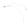 Birthstone Anhänger, Kissenschliff, Februar, Violett, Rhodiniert - Swarovski, 5651708