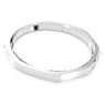 Dextera bangle, Octagon shape, White, Rhodium plated - Swarovski, 5652337