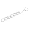 Dextera extender, White, Rhodium plated - Swarovski, 5652584