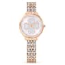 Montre Attract, Fabriqué en Suisse, Trèfle à quatre feuilles, Bracelet en cristal, Ton or rose, Finition or rose - Swarovski, 5653347