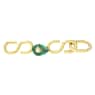Numina extender, Green, Gold-tone plated - Swarovski, 5655619