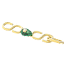Numina extender, Green, Gold-tone plated - Swarovski, 5655619