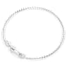 Dextera ketting, Pavé, Gemengde schakels, Wit, Rodium toplaag - Swarovski, 5655638