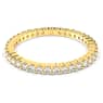 Vittore 링, 라운드 컷, 화이트, 골드 톤 피니시 - Swarovski, 5655703