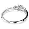 Attract Trilogy ring, Round cut, White, Silver-tone finish - Swarovski, 5656292