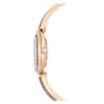 Crystal Rock Oval นาฬิกา, Swiss Made, สายนาฬิกาคริสตัล, น้ำเงิน, เคลือบโทนสีโรสโกลด์ - Swarovski, 5656822