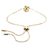 Swan 브레이슬릿, 스완, 스몰, 레드, 골드 톤 플래팅 - Swarovski, 5656841