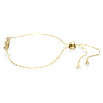 Swan bracelet, Swan, Small, Red, Gold-tone plated - Swarovski, 5656841
