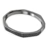 Dextera bangle, Octagon shape, Black, Ruthenium plated - Swarovski, 5656842