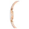Crystal Rock Oval watch, Swiss Made, Crystal bracelet, Rose gold tone, Rose gold-tone finish - Swarovski, 5656851