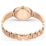 Crystal Rock Oval watch, Swiss Made, Crystal bracelet, Gray, Rose gold-tone finish - Swarovski, 5656857