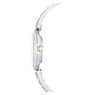 Crystal Rock Oval horloge, Swiss Made, Kristallen armband, Wit, Roestvrij staal - Swarovski, 5656878