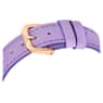 Crystalline lustre watch, Swiss Made, Leather strap, Purple, Rose gold-tone finish - Swarovski, 5656896