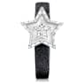 Ročna ura Symbolica Star, Izdelano v Švici, Zvezda, Usnjeni jermen, Bela, Nerjavno jeklo - Swarovski, 5656952