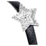Ročna ura Symbolica Star, Izdelano v Švici, Zvezda, Usnjeni jermen, Bela, Nerjavno jeklo - Swarovski, 5656952