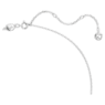 Swan set, Swan, Blue, Rhodium plated - Swarovski, 5660597