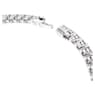 Matrix Tennis bracelet, Round cut, Pink, Rhodium plated - Swarovski, 5660913