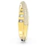 Rota cocktail ring, Mixed cuts, White, Gold-tone plated - Swarovski, 5661056