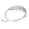 Girocollo Mesmera, Taglio misto, Bianco, Placcato rodio - Swarovski, 5661523
