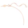 Volta Set, Schleife, Weiß, Roségold-Legierungsschicht - Swarovski, 5661680