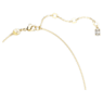Stilla necklace, Mixed cuts, Multicolored, Gold-tone plated - Swarovski, 5662918