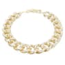 Collar Dextera, Arte, Tallas mixtas, Grande, Blanco, Baño tono oro - Swarovski, 5663257