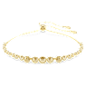 Imber Emily armband, Verschillende ronde slijpvormen, Goudkleurig, Goudkleurige toplaag - Swarovski, 5663395