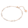 Swarovski Remix Collection strand, Round cut, White, Rose gold-tone plated - Swarovski, 5664055
