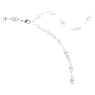 Mesmera Halskette, Verschiedene Schliffe, Weiß, Rhodiniert - Swarovski, 5665242