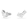 Mesmera set, Mixed cuts, White, Rhodium plated - Swarovski, 5665829