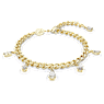 Braccialetto Imber, Taglio misto, Bianco, Placcato color oro - Swarovski, 5665830