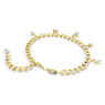 Braccialetto Imber, Taglio misto, Bianco, Placcato color oro - Swarovski, 5665830