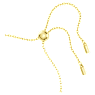 Idyllia bracelet, Mixed cuts, Clover, Green, Gold-tone plated - Swarovski, 5666585