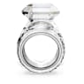 Lucent cocktail ring, Octagon cut, White - Swarovski, 5666590