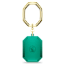 Key ring, Octagon cut, Green, Mixed metal finish - Swarovski, 5666643