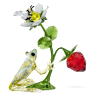 Idyllia Frog, Bee and Strawberry - Swarovski, 5667599