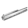 Crystal Shimmer ballpoint pen, Silver tone, Chrome plated - Swarovski, 5668056