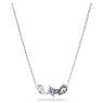 Mesmera pendant, Mixed cuts, Blue, Rhodium plated - Swarovski, 5668276