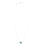 Mesmera pendant, Mixed cuts, Green, Rhodium plated - Swarovski, 5668278