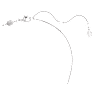 Mesmera pendant, Mixed cuts, Green, Rhodium plated - Swarovski, 5668278