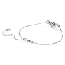 Mesmera bracelet, Mixed cuts, Green, Rhodium plated - Swarovski, 5668360