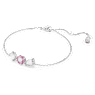 Zapestnica Mesmera, Mešani rezi, Roza, Prevleka iz rodija - Swarovski, 5668361