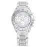 Dextera Lux watch, Swiss Made, Metal bracelet, Silver tone, Stainless Steel - Swarovski, 5668845